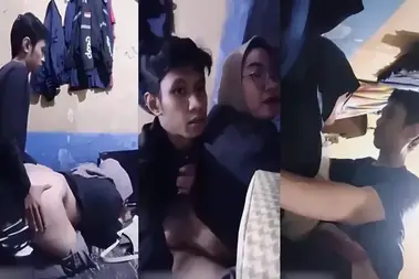 Ngewe Hijab Kacamata Montok Sampe Memek Banjir
